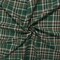 Green-Ivory-Multi Cotton Yarn Dyed Plaid Flannel Woven Fabric By the Yard